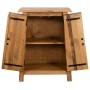 Mobile da Bagno in Legno Massello di Pino 59x32x80 cm