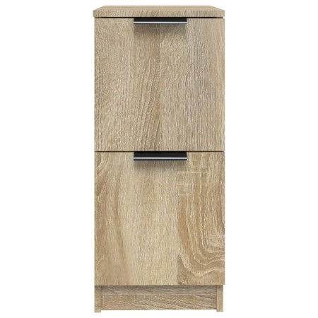 Credenza Rovere Sonoma 30x30x70 cm in Legno Multistrato