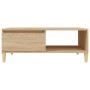 Tavolino da Salotto Rovere Sonoma 90x60x35 cm Legno Multistrato