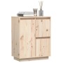 Credenza 60x34x75 cm in Legno Massello di Pino