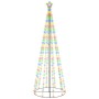 Albero di Natale a Cono Colorato 310 LED 100x300 cm