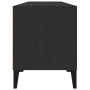 Mobile Porta TV Nero 100x34,5x44,5 cm in Legno Multistrato