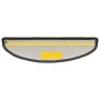 Tappetini per Scale 15 pz Grigio Scuro 56x17x3 cm
