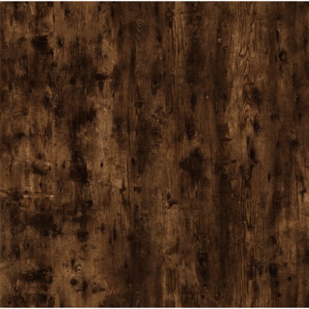 Tavolino Rovere Fumo 80x50x45 cm in Legno Multistrato e Ferro