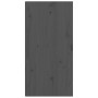 Pensile Grigio 30x30x60 cm in Legno Massello di Pino