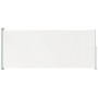 Tenda Laterale Retrattile per Patio 220x500 cm Crema