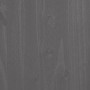 Consolle HAMAR Grigio Chiaro 90x35x90 cm Legno Massello di Pino