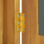 Mobile a Specchio 60x10x40 cm in Legno Massello di Teak