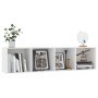 Libreria/Mobile TV Bianco 143x30x36 cm