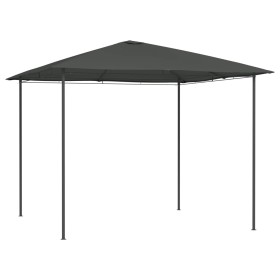 Gazebo 3x3x2,6 m Antracite 160 g/m²