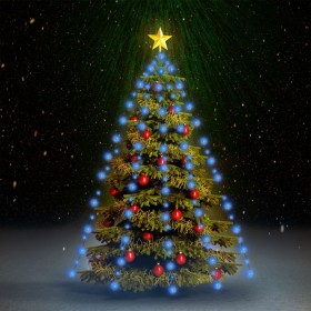 Rete di Luce per Albero di Natale 180 LED Blu 180 cm