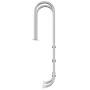 Scala per Piscina 54x38x158 cm Acciaio Inox 304