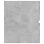 Mobile Lavabo Grigio Cemento 100x38,5x45cm in Legno Multistrato