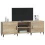 Mobile Porta TV Rovere Sonoma 150x30x50 cm in Legno Multistrato