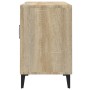 Mobile Porta TV Rovere Sonoma 150x30x50 cm in Legno Multistrato