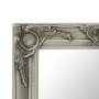 Specchio da Parete Stile Barocco 50x50 cm Argento