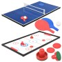 Set Giochi da Tavola 15-in-1 121x61x82 cm Nero