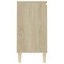 Credenza Rovere Sonoma 103,5x35x70 cm in Legno Multistrato