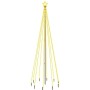Albero di Natale con Puntale Bianco Caldo 310 LED 300 cm