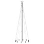 Albero di Natale con Puntale Bianco Caldo 310 LED 300 cm