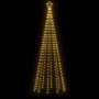 Albero di Natale con Puntale Bianco Caldo 310 LED 300 cm