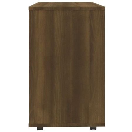 Tavolino da Salotto Rovere Marrone 70x35x55cm Legno Multistrato