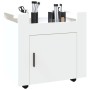 Carrello per Scrivania bianco 60x45x60 cm in Legno Multistrato