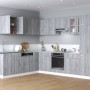 Mobile Pensile Grigio Sonoma 60x31x60 cm Legno Ingegnerizzato