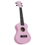 Set Ukulele Soprano con Borsa per Bambini Rosa 23"