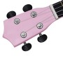 Set Ukulele Soprano con Borsa per Bambini Rosa 23"