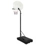 Supporto per Pallacanestro Bianco 237-307 cm Polietilene