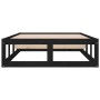 Giroletto Nero 90x200 cm in Legno Massello