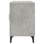 Mobile Porta TV Grigio Cemento 150x30x50cm in Legno Multistrato