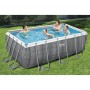 Bestway Set Piscina Power Steel Rettangolare 412x201x122 cm