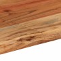 Tavolo da Pranzo 140x70x76 cm in Legno Massello di Acacia
