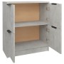 Credenza Grigio Cemento 60x30x70 cm in Legno Multistrato