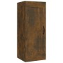 Mobile Pensile Rovere Fumo 35x34x90 cm in Legno Multistrato