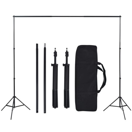 Kit per Studio Fotografico con Luce Softbox e Fondale