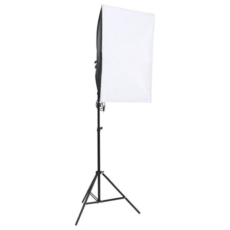 Kit per Studio Fotografico con Set Luci, Fondale e Riflettore