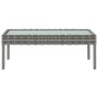Set Divani da Giardino 8 pz con Cuscini in Polyrattan Grigio