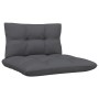 Set Divani da Giardino 7 pz con Cuscini Legno Massello di Pino