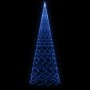 Albero di Natale con Puntale Blu 3000 LED 800 cm