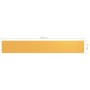 Paravento da Balcone Giallo 75x500 cm in Tessuto Oxford