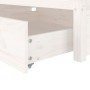 Giroletto con Cassetti Bianco 100x200 cm