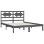 Giroletto Grigio in Legno Massello di Pino 200x200 cm