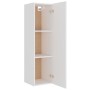 Set Mobili Porta TV 8pz Bianco in Legno Multistrato