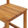 Set da Bar per Giardino 5 pz in Legno Massello di Acacia