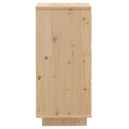 Credenze 2 pz 32x34x75 cm in Legno Massello di Pino