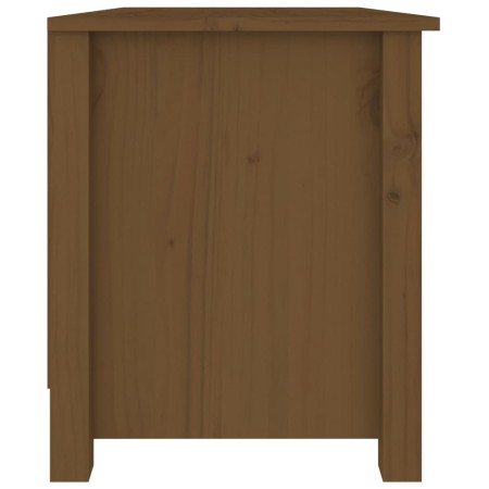 Scarpiera Miele 70x38x45,5 cm in Legno Massello di Pino