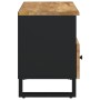 Mobile TV 100x33x46cm Legno Massello Mango e Legno Multistrato